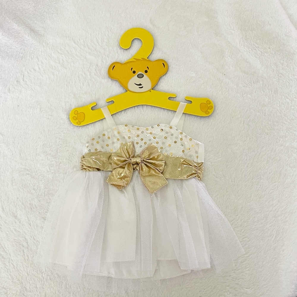 Build-A-Bear White Dress